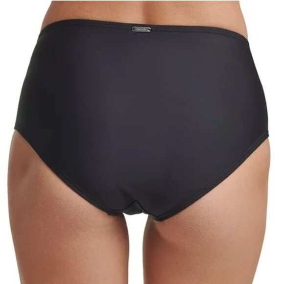 DKNY Stretch Full Coverage High Waisted Bikini Bottom - Picture 11 of 11